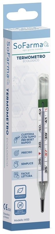 TERMOMETRO GALLIO ECOLOGICO SOFARMAPIU' - Speedyfarma.it