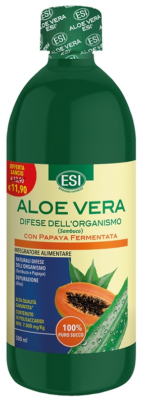 ESI ALOE VERA DIFESE PAPAYA SUCCO 500 ML - Speedyfarma.it