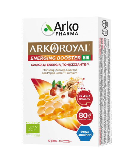 ARKOROYAL ENERGING BOOSTER BIO 10 FLACONCINI - Speedyfarma.it