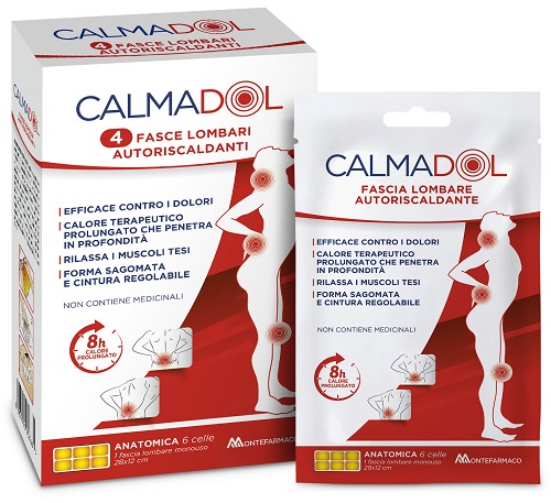 FASCIA LOMBARE CALMADOL 4 PEZZI - Speedyfarma.it