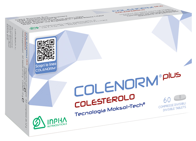 COLENORM PLUS COLESTEROLO 60 COMPRESSE DIVISIBILI - Speedyfarma.it