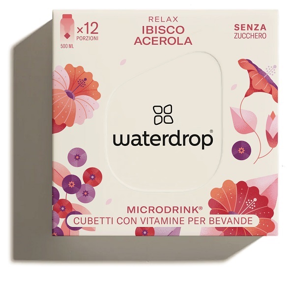 WATERDROP MICRODRINK RELAX 12 CUBETTI - Speedyfarma.it