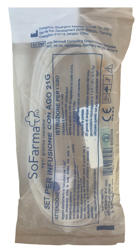 DEFLUSSORE CON AGO GAUGE 21 SOFARMAPIU' - Speedyfarma.it