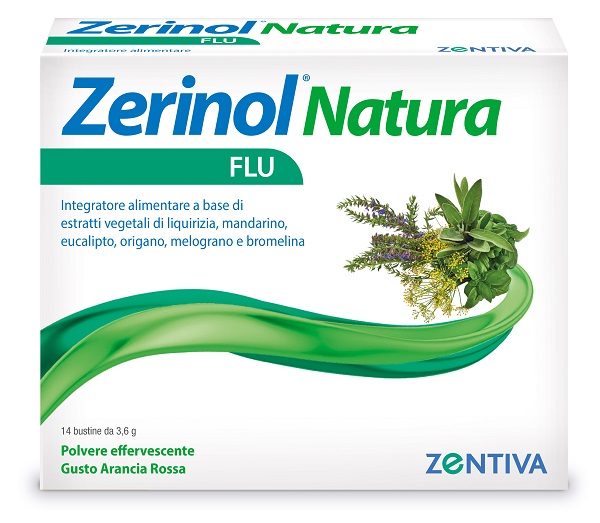 ZERINOL NATURA FLU 14 BUSTINE - Speedyfarma.it