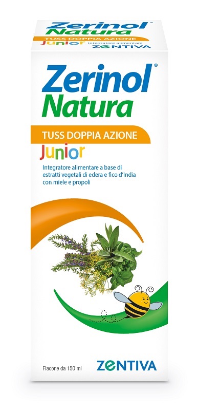 ZERINOL NATURA TUSS DOPPIA AZIONE JUNIOR SCIROPPO 150 ML - Speedyfarma.it