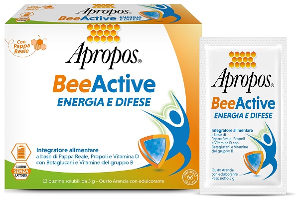 APROPOS BEEACTIVE ENERGIA E DIFESE 12 BUSTINE - Speedyfarma.it