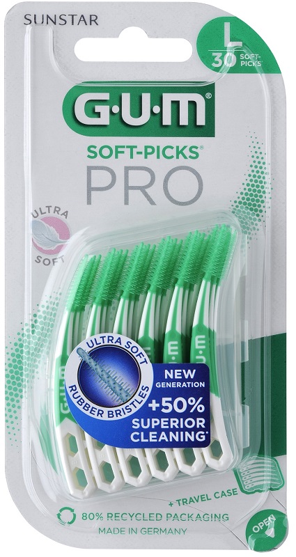 GUM SOFT PICK PRO LARGE 30 PEZZI - Speedyfarma.it