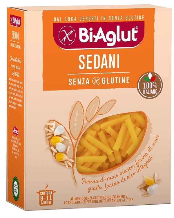 BIAGLUT PASTA SENZA GLUTINE SEDANI 400 G - Speedyfarma.it