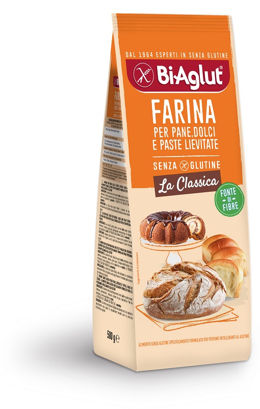 BIAGLUT FARINA SENZA GLUTINE CLASSICA 500 G - Speedyfarma.it
