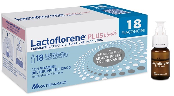 LACTOFLORENE PLUS BIMBI 18 FLACONI - Speedyfarma.it