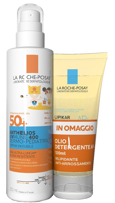 ANTHELIOS SPRAY UVMUNE DERMOPED 200 ML + OLIO 100 ML - Speedyfarma.it