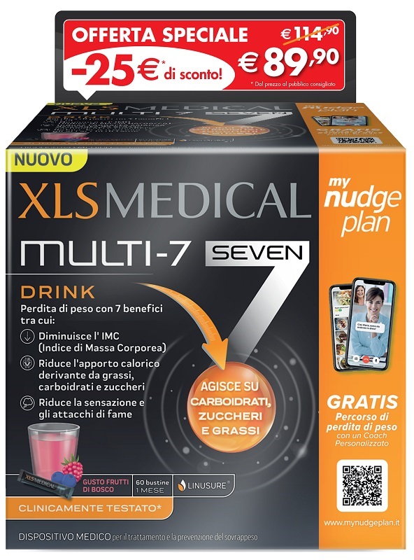 XLS MEDICAL MULTI 7 60 STICK TAGLIO PREZZO - Speedyfarma.it