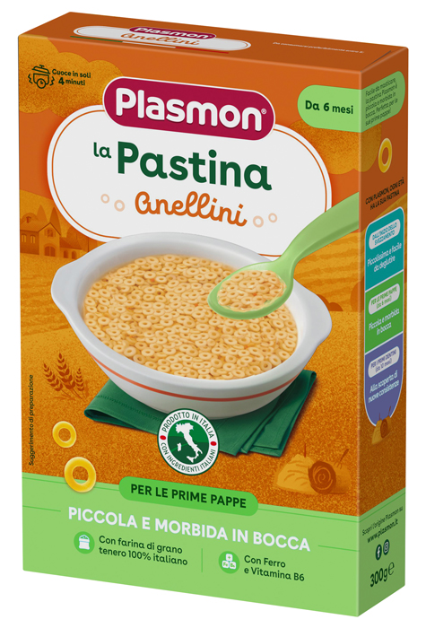 PLASMON PASTA ANELLINI 300 G - Speedyfarma.it