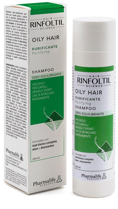 RINFOLTIL OILY HAIR SHAMPOO 250 ML - Speedyfarma.it