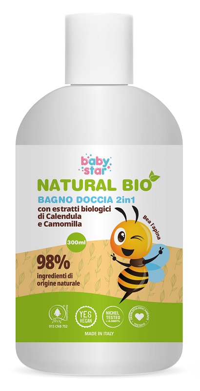 BABYSTAR BAGNODOCCIA 2IN1 NATURAL BIO - Speedyfarma.it
