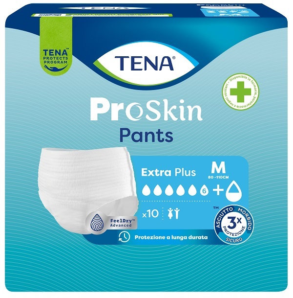 TENA PANTS EXTRA PLUS M 10 PEZZI - Speedyfarma.it