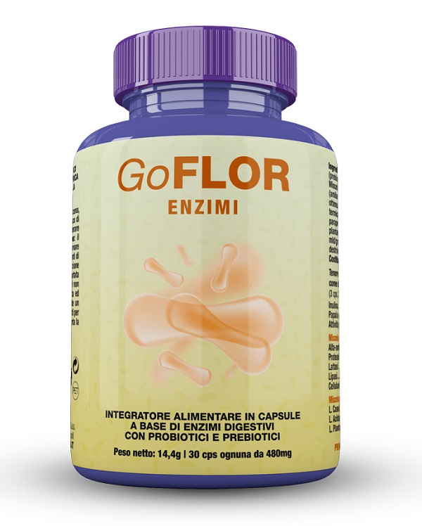 GOFLOR ENZIMI 30 CAPSULE - Speedyfarma.it