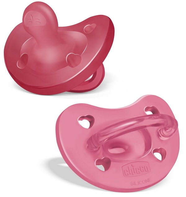 CHICCO GOMMOTTO SILICONE ROSA 16-36 MESI 2 PEZZI - Speedyfarma.it