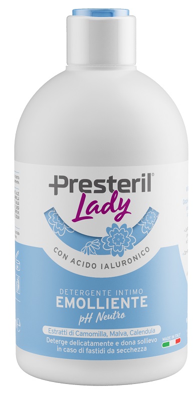 LADY PRESTERIL DETERGENTE INTIMO EMOLLIENTE/PH NEUTRO 250 M L - Speedyfarma.it