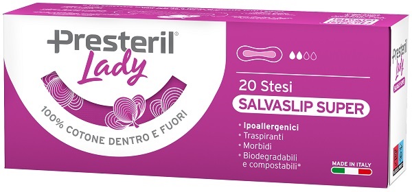 LADY PRESTERIL SALVASLIP SUPER STESI 20 PEZZI - Speedyfarma.it