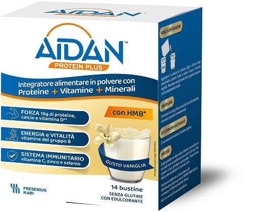 AIDAN PROTEIN PLUS VANIGLIA 14 BUSTINE - Speedyfarma.it