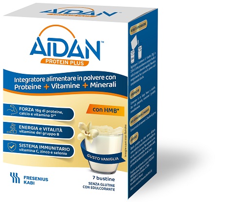 AIDAN PROTEIN PLUS VANIGLIA 7 BUSTINE - Speedyfarma.it