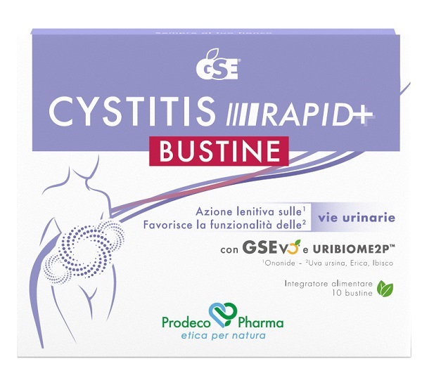 GSE CYSTITIS RAPID+ 10 BUSTINE - Speedyfarma.it