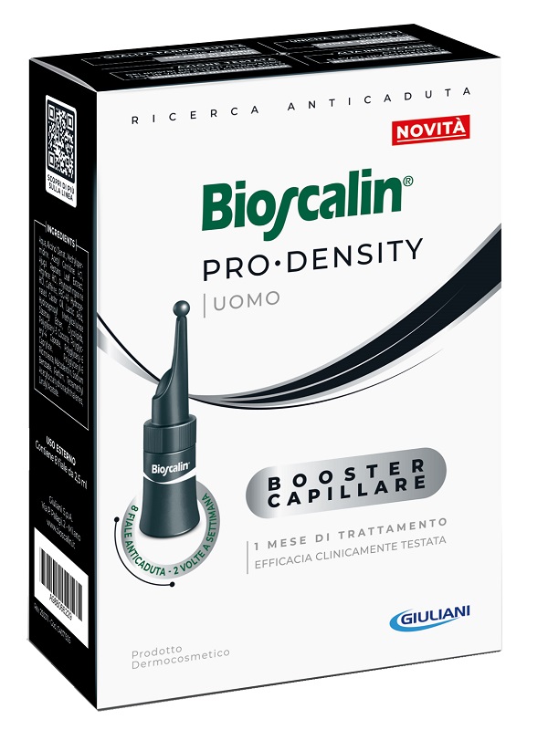 BIOSCALIN PRO DENSITY UOMO BOOSTER CAPILLARE 8 FIALE X 2,5ML - Speedyfarma.it