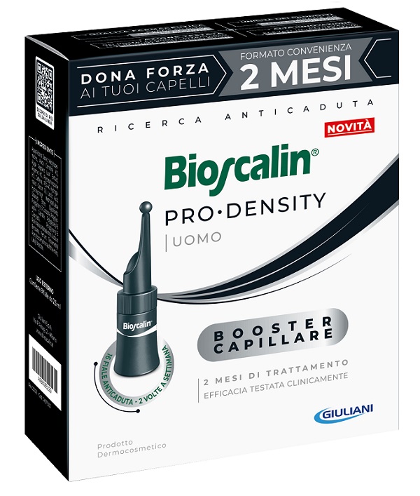 BIOSCALIN PRO DENSITY UOMO BOOSTER CAPILLARE 16 FIALE X 2,5ML - Speedyfarma.it