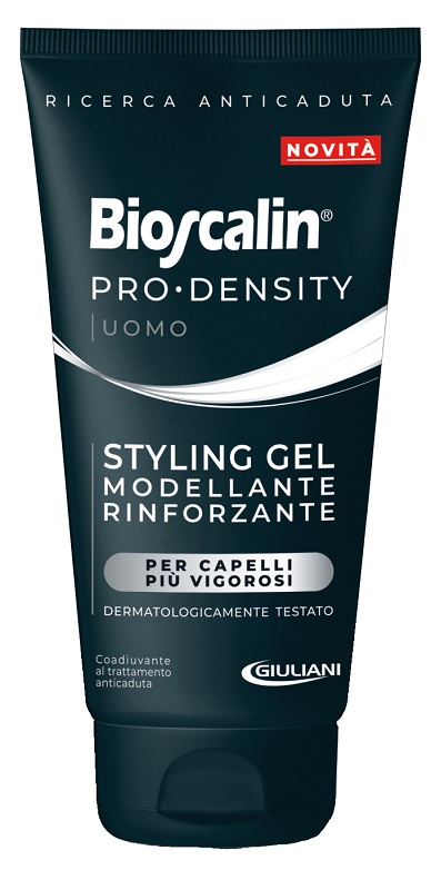 BIOSCALIN PRO DENSITY UOMO STYLING GEL MODELLANTE RINFORZANTE 150 ML - Speedyfarma.it