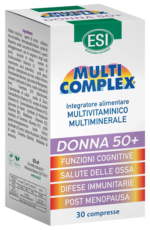 ESI MULTICOMPLEX DONNA 50+ 30 COMPRESSE - Speedyfarma.it
