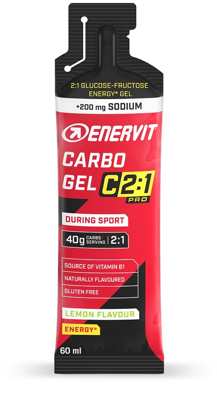 ENERVIT C2 1 PRO CARBO GEL LEMON CON SODIO 60 ML - Speedyfarma.it