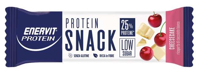 ENERVIT PROTEIN SNACK CHEESCAKE LOW SUGAR 30 G - Speedyfarma.it