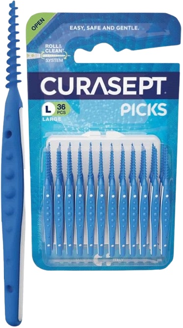 CURASEPT PICKS LARGE 36 PEZZI - Speedyfarma.it