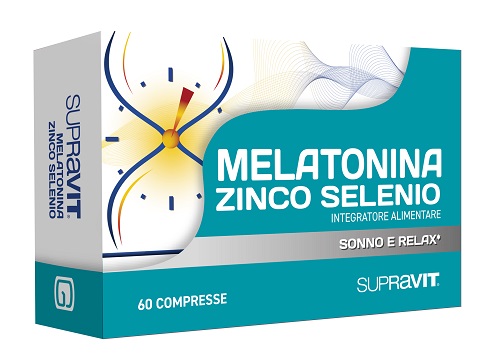 SUPRAVIT MELATONINA ZINCO SELENIO 60 COMPRESSE - Speedyfarma.it