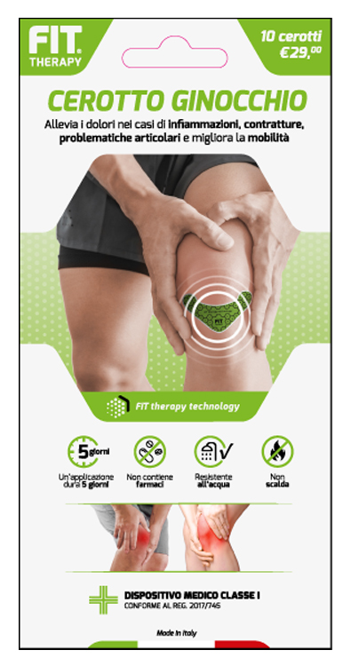FIT THERAPY CEROTTO GINOCCHIO 10 PEZZI - Speedyfarma.it