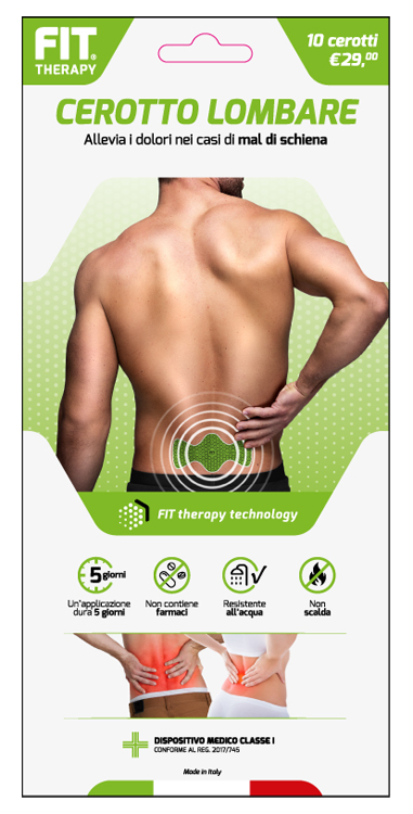 FIT THERAPY CEROTTO LOMBARE 10 PEZZI - Speedyfarma.it