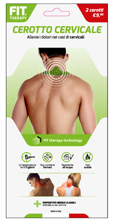 FIT THERAPY CEROTTO CERVICALE 2 PEZZI - Speedyfarma.it