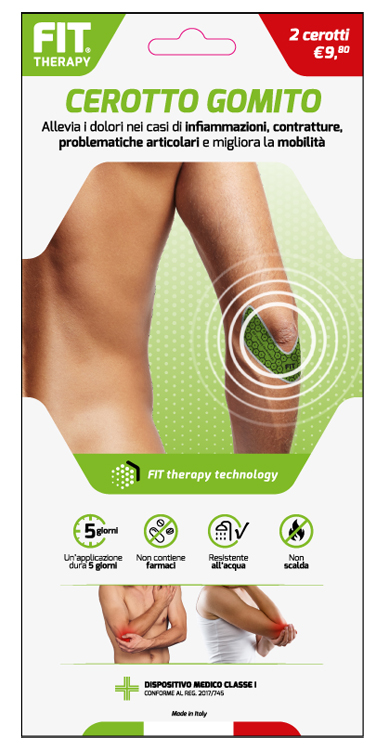 FIT THERAPY CEROTTO GOMITO 2 PEZZI - Speedyfarma.it