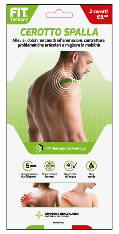 FIT THERAPY CEROTTO SPALLA 2 PEZZI - Speedyfarma.it