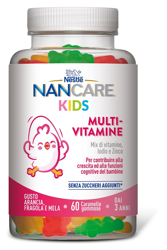 NANCARE KIDS MULTIVITAMINE 60 GUMMIES - Speedyfarma.it