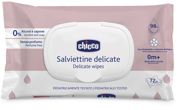 CHICCO SALVIETTE DELICATE 72 PEZZI PLAQUE - Speedyfarma.it