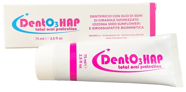 DENTO3 HAP DENTIFRICIO OZONO E IDROSSIAPATITE 75 ML - Speedyfarma.it