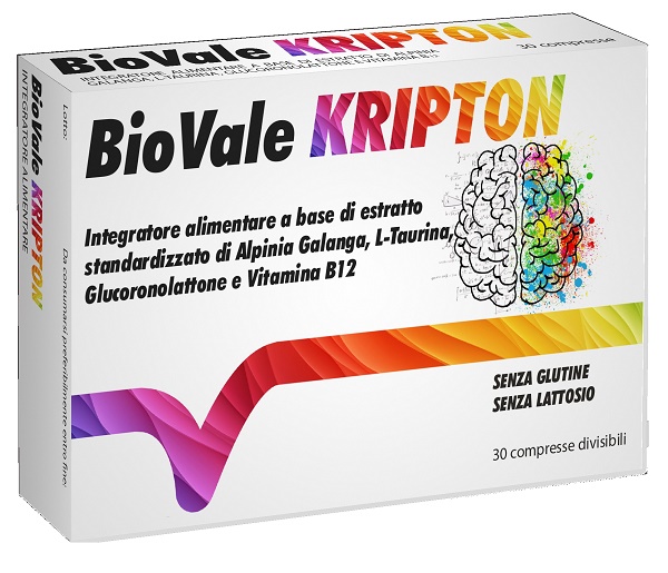 BIOVALE KRIPTON 30 COMPRESSE - Speedyfarma.it