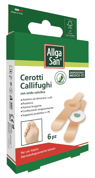 CEROTTO CALLIFUGO ALLGASAN 6 PEZZI - Speedyfarma.it