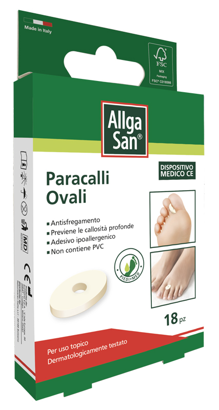 PARACALLI ALLGASAN OVALI LATTICE 18 PEZZI - Speedyfarma.it