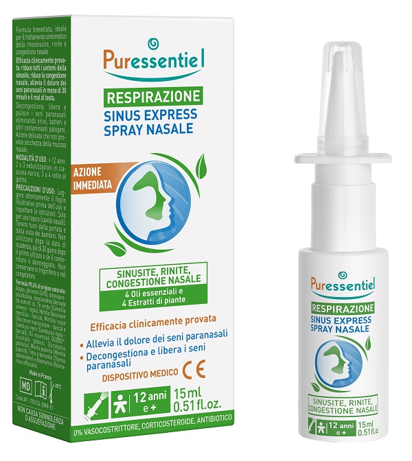 PURESSENTIEL SINUS SPRAY RESPIRAZIONE 15 ML - Speedyfarma.it