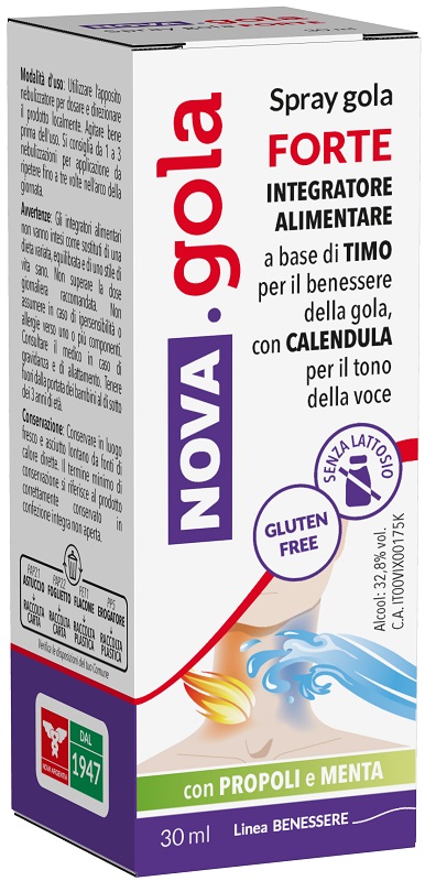 NOVA GOLA SPRAY FORTE 30 ML - Speedyfarma.it