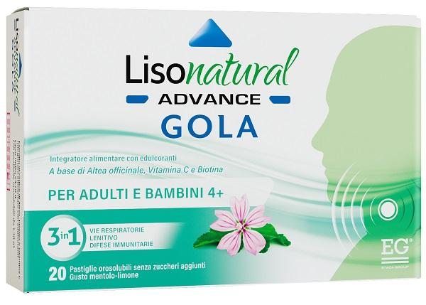LISONATURAL ADVANCE GOLA 20 PASTIGLIE - Speedyfarma.it