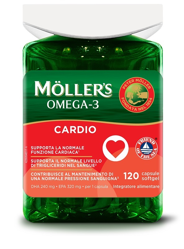 MOLLER'S OMEGA 3 CARDIO 120 CAPSULE - Speedyfarma.it